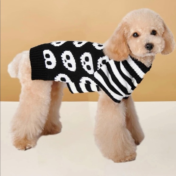 Skull Pet Sweater - Picture 3 of 5